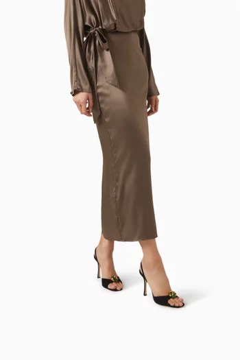 Emani 100 Sandals in Suede