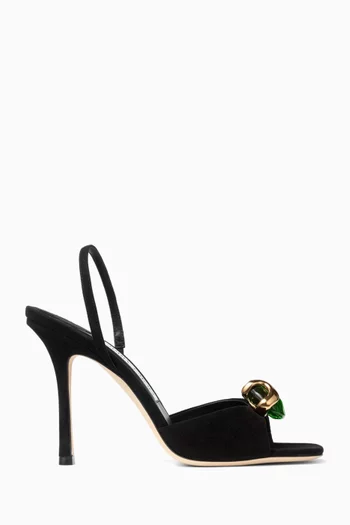 Emani 100 Sandals in Suede
