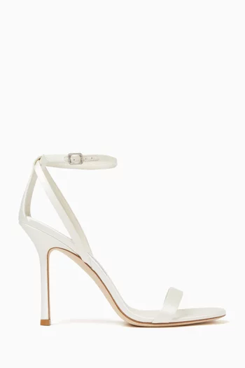 Moza 100 Sandals in Satin