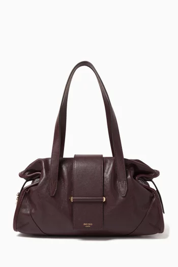 Medium Bar Holdall Bag in Leather