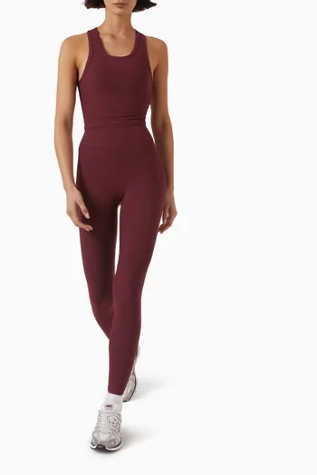 25" Midi Pants in Recycled Peached