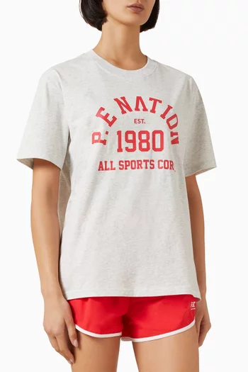Backspin T-shirt in Cotton