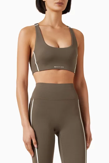 Dynamic Sports Bra in Active Lite