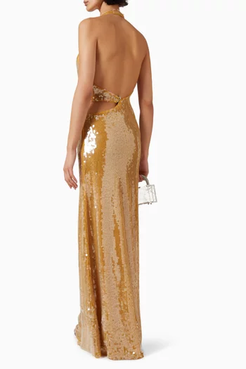 Devon Sequin-embellished Dress