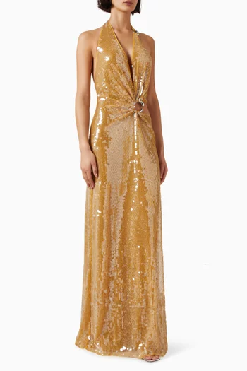 Devon Sequin-embellished Dress