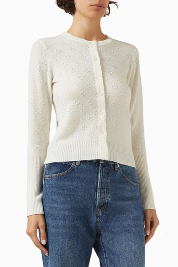 Compass Jane Cardigan in Cashmere