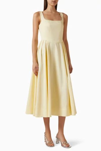 Robolellow Midi Dress