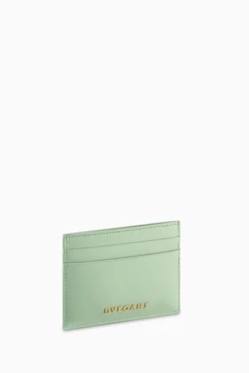 Serpenti Forever Card Holder in Leather
