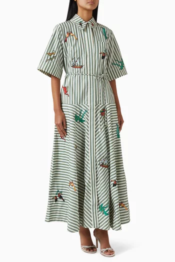 x Mokshini Bisou Shirtdress in Organic Cotton