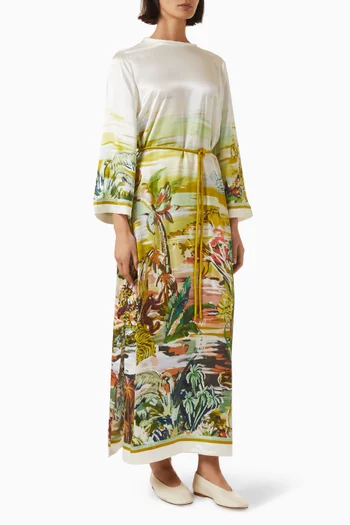 Jungle Boogie Dress in Silk