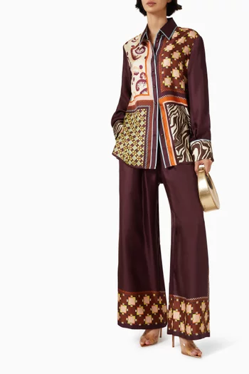 Wilson Shirt in Silk Twill