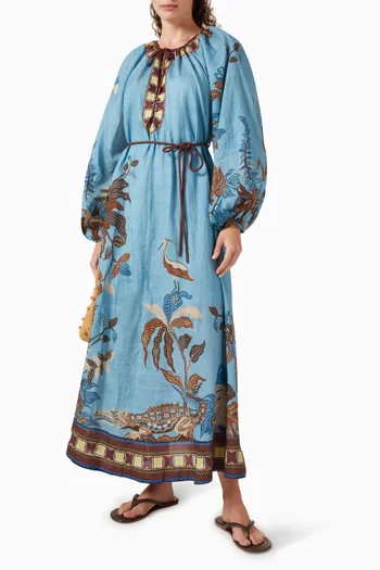 Georgie Pool Dress in Ramie