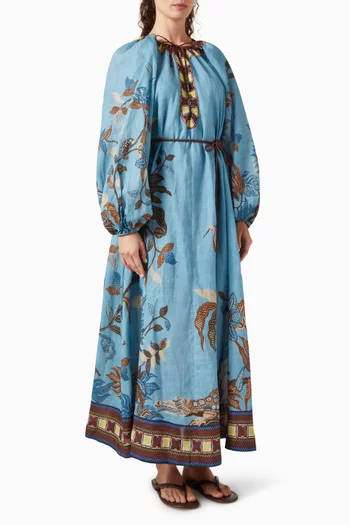 Georgie Pool Dress in Ramie