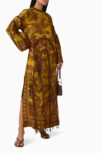 Charley Gown in Linen Blend