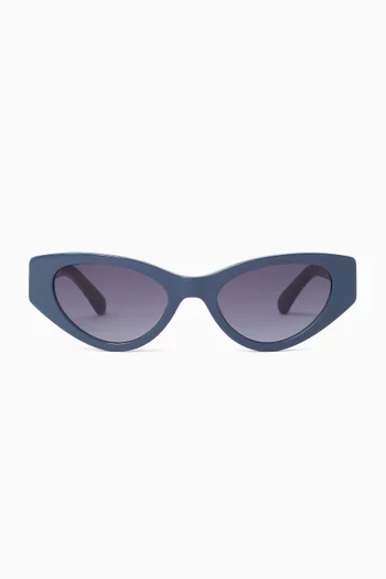 Bria Cat-eye Sunglasses in Acetate