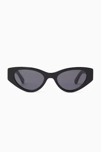 Bria Cat-eye Sunglasses in Acetate