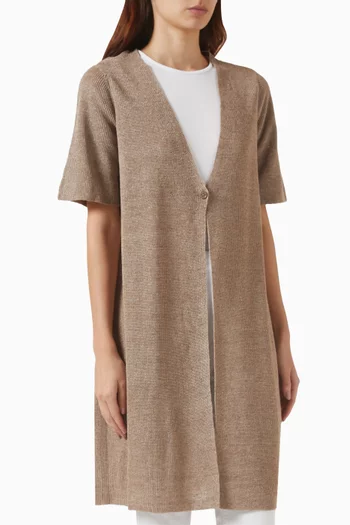 Kaz Cardigan in Linen