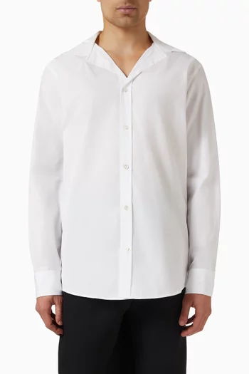 Taped Shirt in Cotton