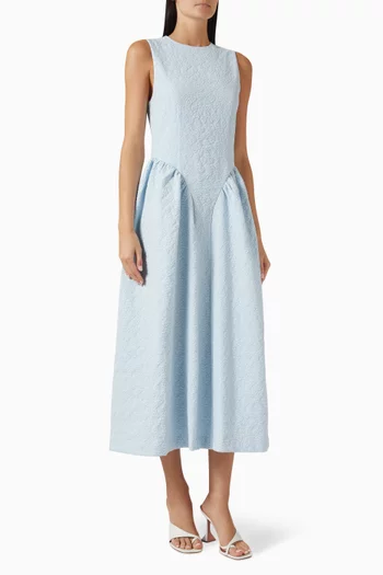 Jacquard Midi Dress