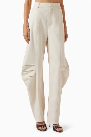 Suiting Pants in Linen Blend