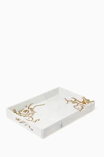 Calligraffiti Tray in Acrylic