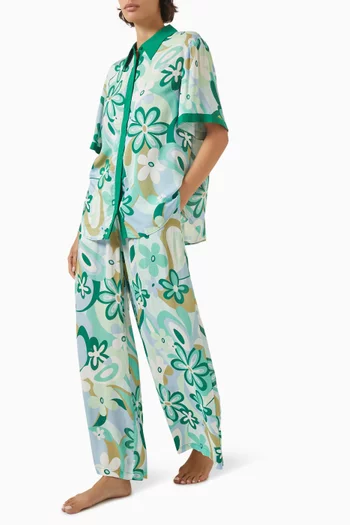 Antibes Floral Set in Rayon