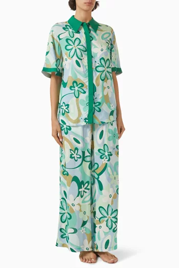 Antibes Floral Set in Rayon