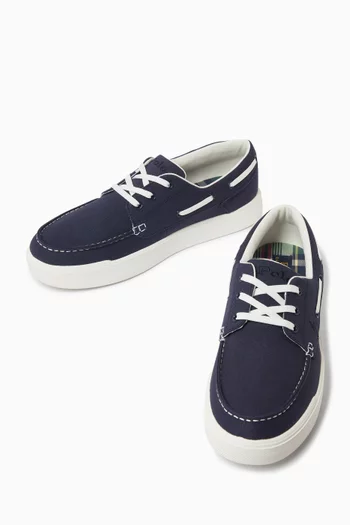 Frazier Boat Sneakers in Canvas