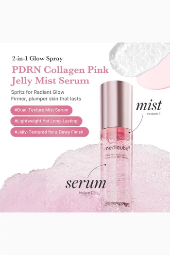 PDRN Pink Collagen Glow Jelly Mist Serum, 100ml