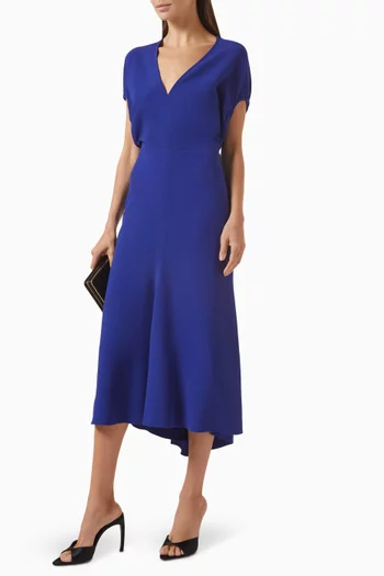 Edith Midi Dress in Cady