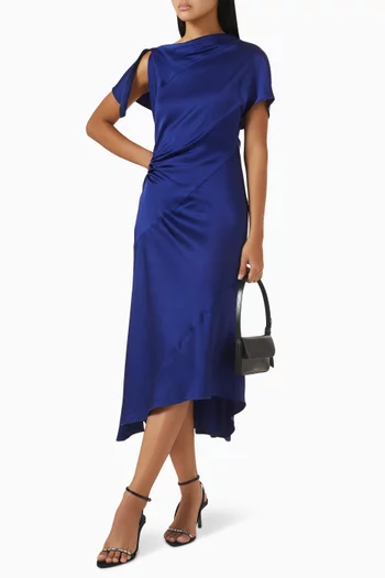 Asymmetric Twist Dress