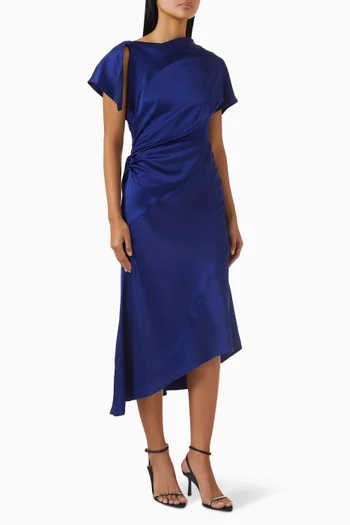 Asymmetric Twist Dress