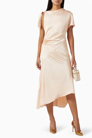 Asymmetric Twist Dress