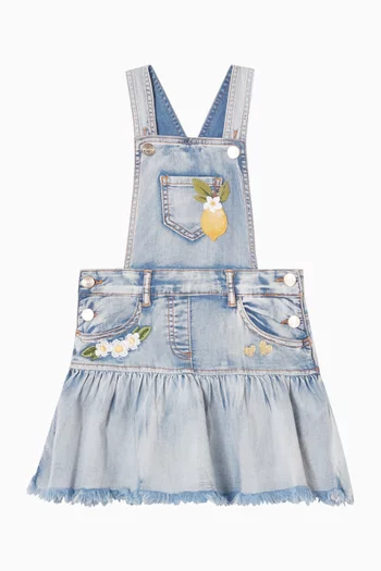 Embroidered Dungaree