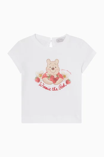 Graphic-print T-shirt in Cotton