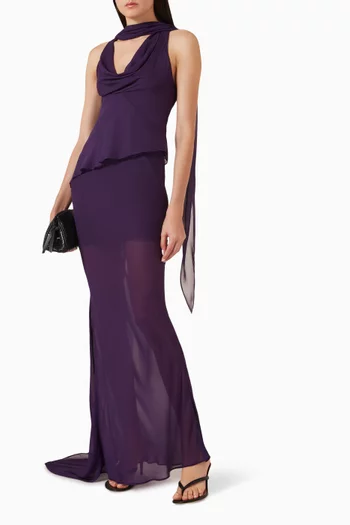 Diosa Skirt in Georgette