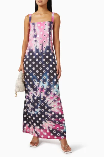 Amaya Mirror-embellished Dress