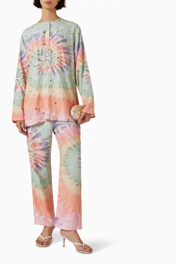 Aysha Mirror-embellished Set