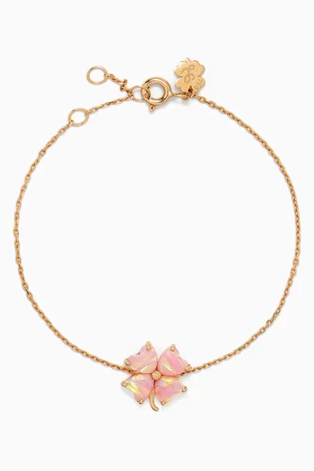 Oh Clover Bracelet in 18kt Gold