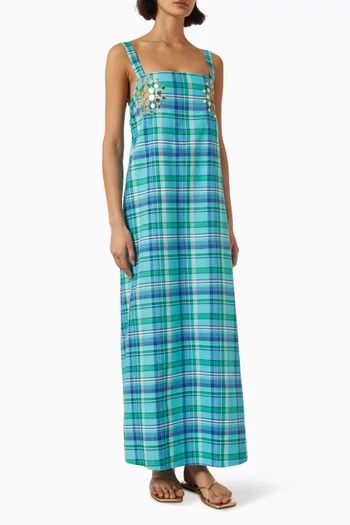 Amaya Mirror Dress in Linen