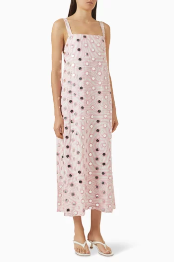 Amaya Mirror Dress in Linen