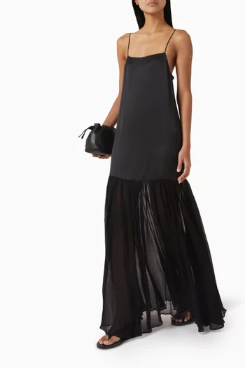 Clementine Dress in Silk Blend