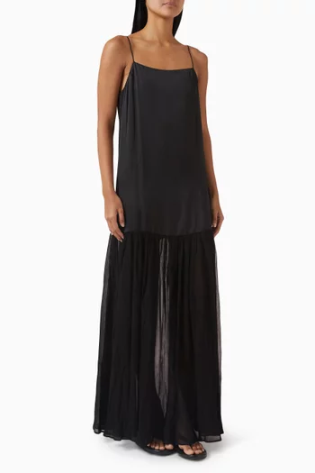 Clementine Dress in Silk Blend