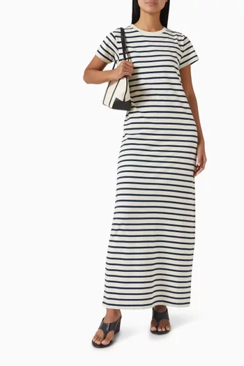 Wynne Striped Dress in Cotton