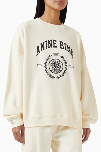 Miles Collegiate Sweatshirt in Fleece