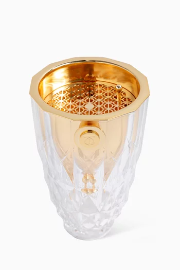 Crystal Burner, Clear Gold