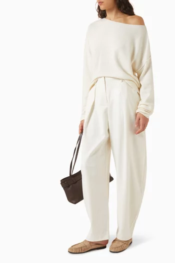 Tess Boatneck Sweater in Knit