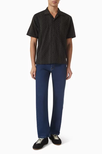 Leland Cuban Shirt in Cotton