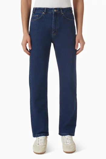 Straight-leg Jeans in Denim