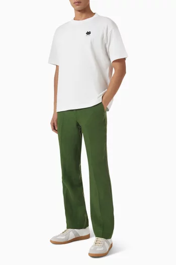Straight-leg Suit Pants in Linen